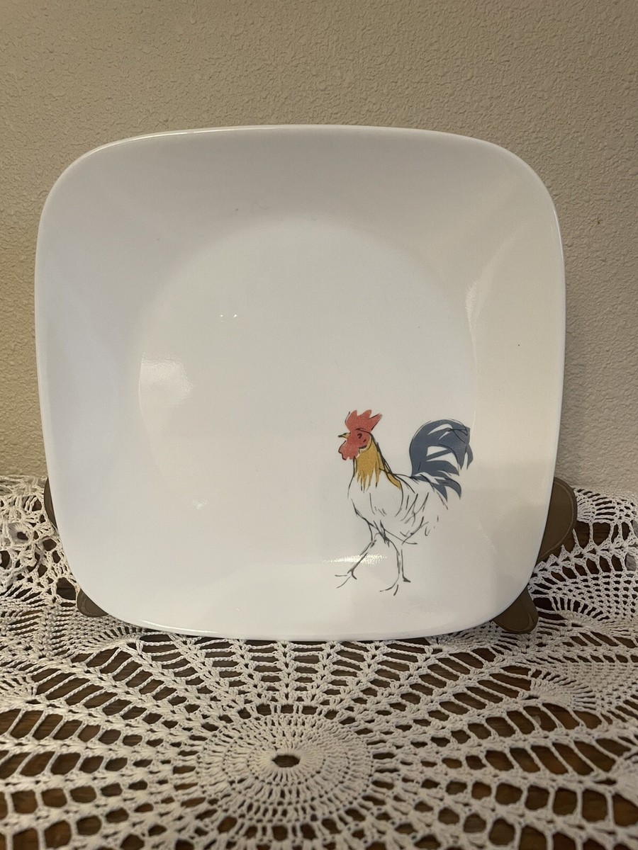 Corelle Chicken Dinnerware Corelle Dishes Corelle Rooster Pattern