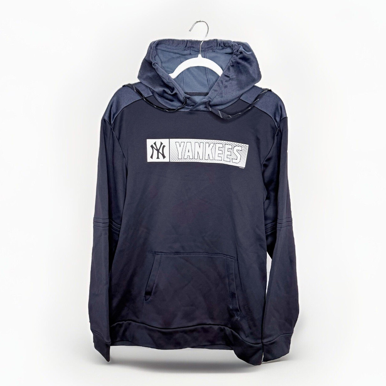 New York Yankees MLB Authentic Hoodie Sweater Mens Medium  