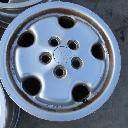Set 4 cerchi lega 7Jx16 5X120 ET57 Land Rover Discovery 1989-1998 usati (72010) - Foto 5 di 5
