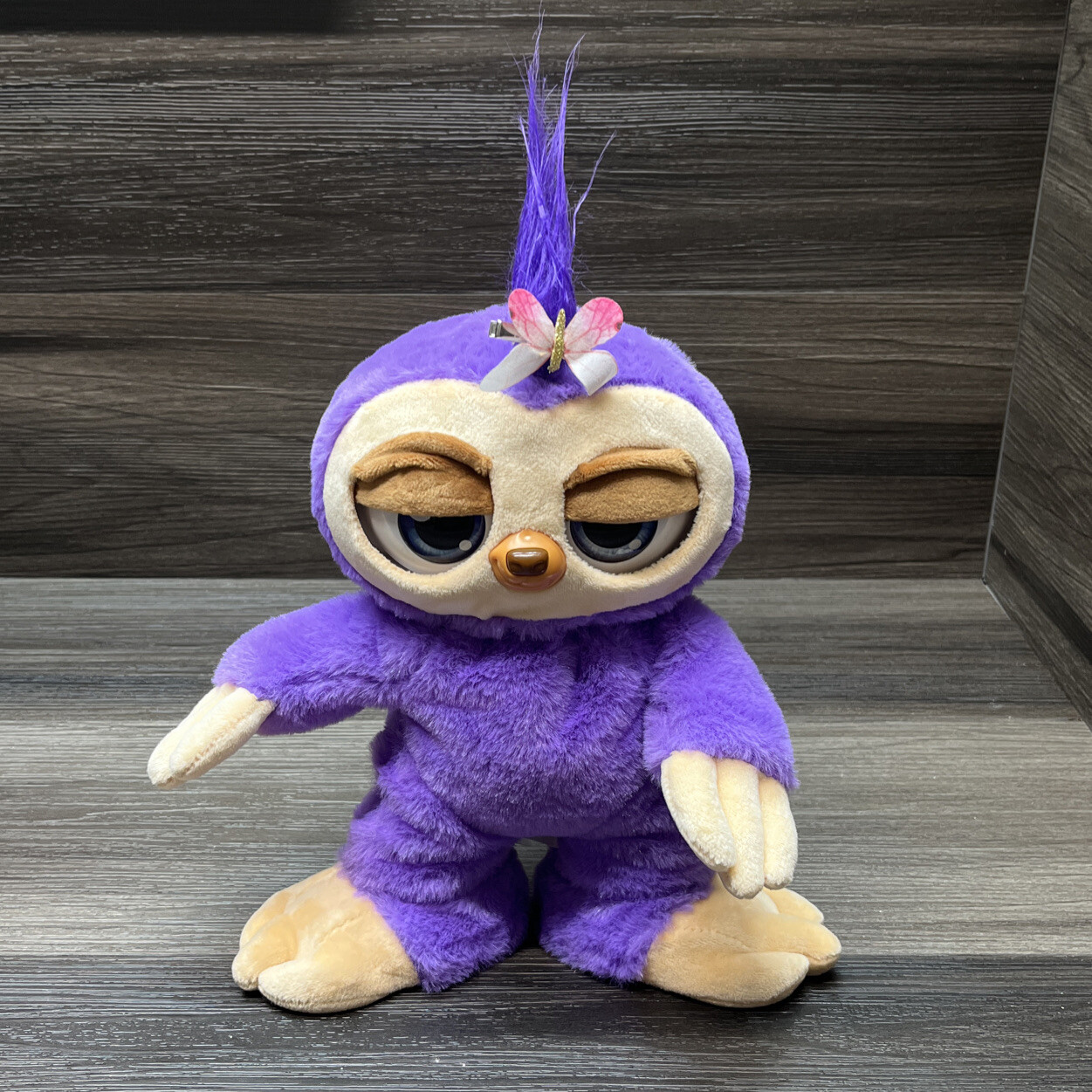 Zuru Pets Alive Purple FIFI The Flossing Sloth Dancing Plush