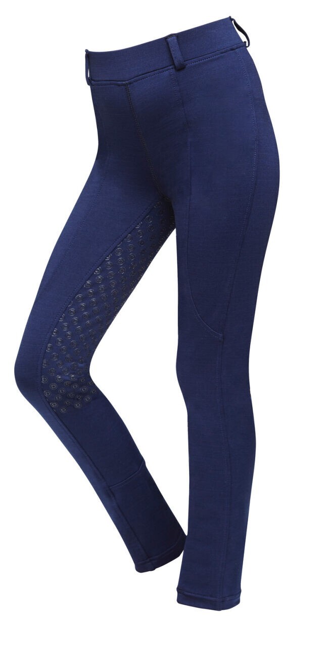 Dublin Childrens Performance Cool It Riding Tights - Navy - 26/14Years