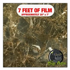 Hydrographic film Marble #9 hydro dipping 7' x 20" hydro dip