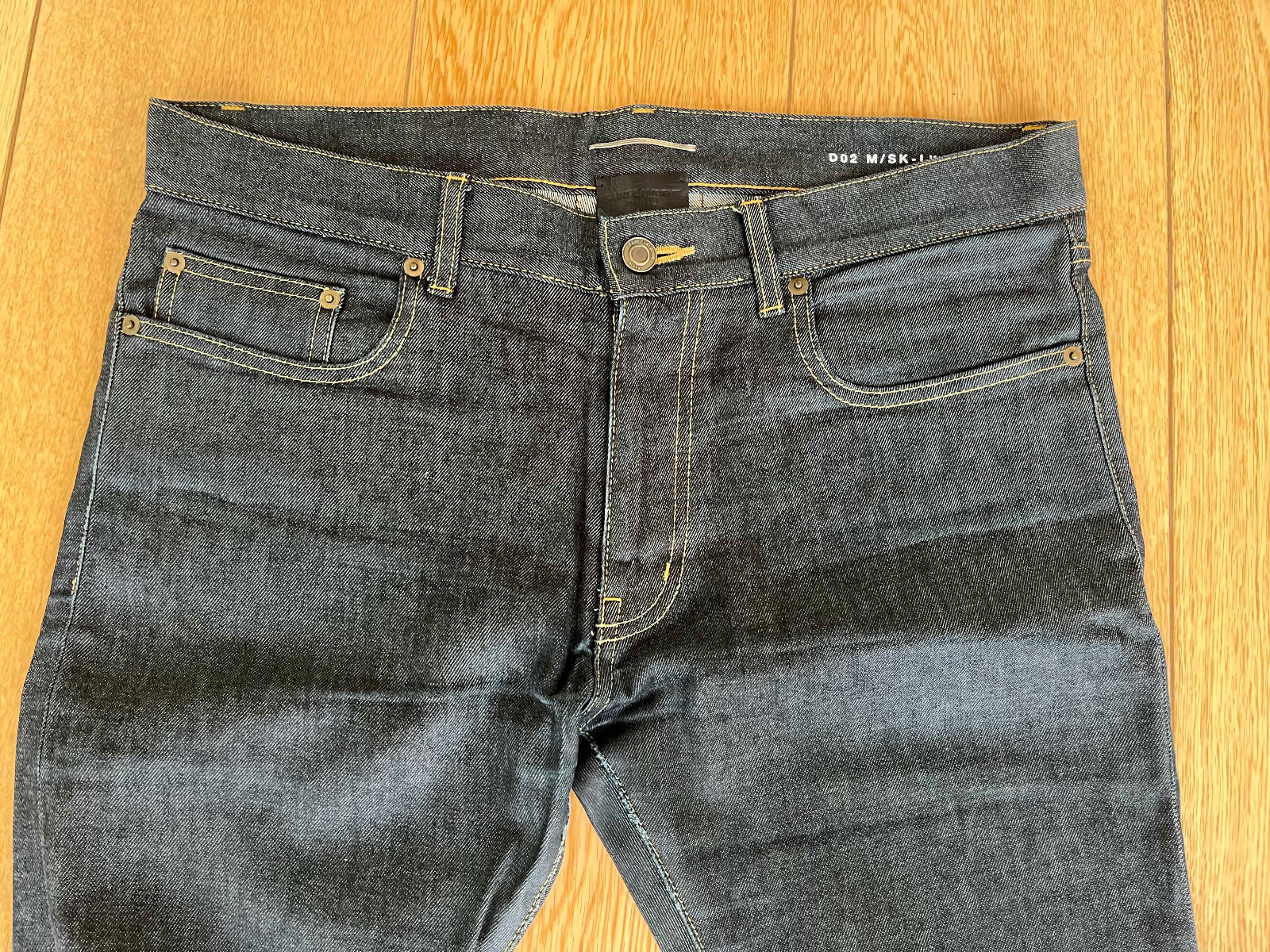 Jeans skinny Saint Laurent Hedi Slimane D02 M SK LW blu 32