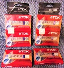 10 TDK Superior Supperior D90 Normal Bias Blank Cassette Tapes NEW