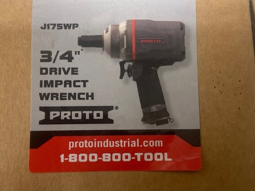 Stanley Black und Decker Proto 3/4" Zoll Antrieb Druckluft Schlagschrauber Modell # J175WP - Bild 21 von 22