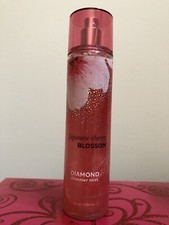 Bath  Body Works JAPANESE CHERRY BLOSSOM Diamond Shimmer 8oz RETIRED Very Rare