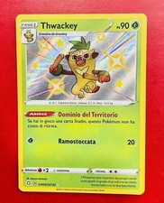 Lotto Carte Pokemon - SV005/SV122 THWACKEY Baby Shiny - Destino Splendente