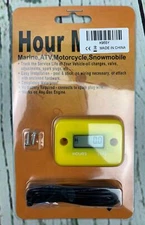 Docooler Inductive Hour Meter for Marine ATV Motorcycle Dirt Ski Waterproof