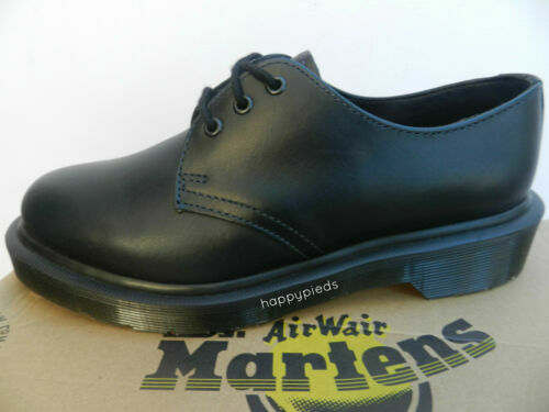 Bottes Dr. Martens 1460 Pascal Gunmetal - 8 Trous - Cuir Métallisé - Neuf Avec Emballage