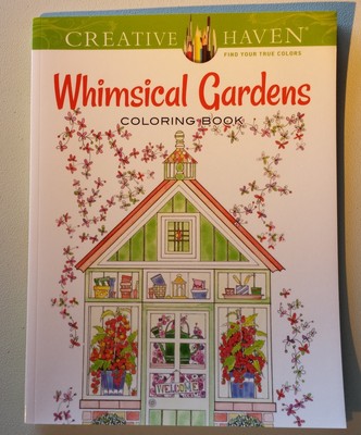 70 Whimsical Garden Coloring Book Free