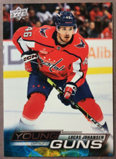 2022-23 Upper Deck Young Guns #482 Lucas Johansen Washington Capitals RC