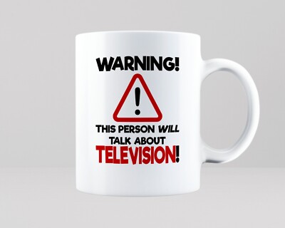 Fernsehtasse Geschenkidee TV Drama Seifen Serie Hobby Action Tee Kaffeetasse