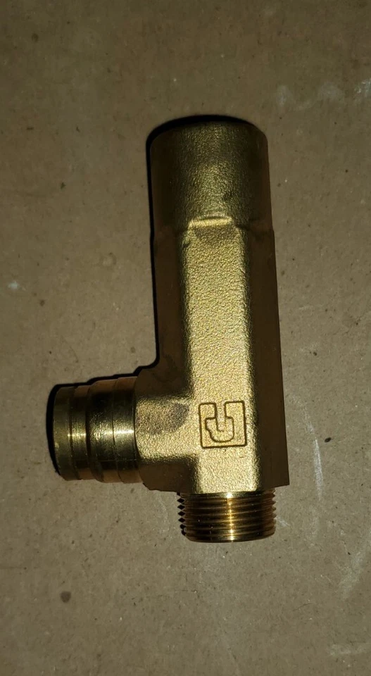 Navistar Parker 1/2" OD Brass Extended Drop Elbow M10x3/4" PN:3573378C1 - Image 4 of 4