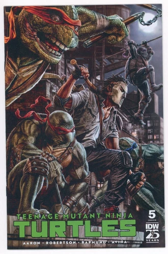 Teenage Mutant Ninja Turtles #5 1:75 Bermejo Variant 2024 IDW TMNT 9.2