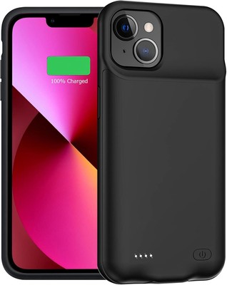 Battery Case for iPhone 13 Mini Enhanced 6500mAh Ultra Thin Portable Protective
