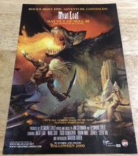 2006 MEAT LOAF Bat Out of Hell III Ad - Magazine Ad Clipping