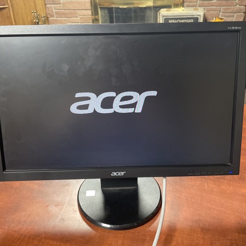 Acer V183HV 18.5” LCD Monitor - Picture 1 of 5