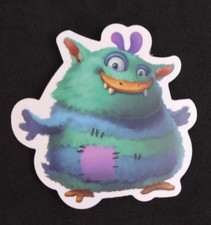 Blue & Green Duck Billed Monster Sticker 2.25