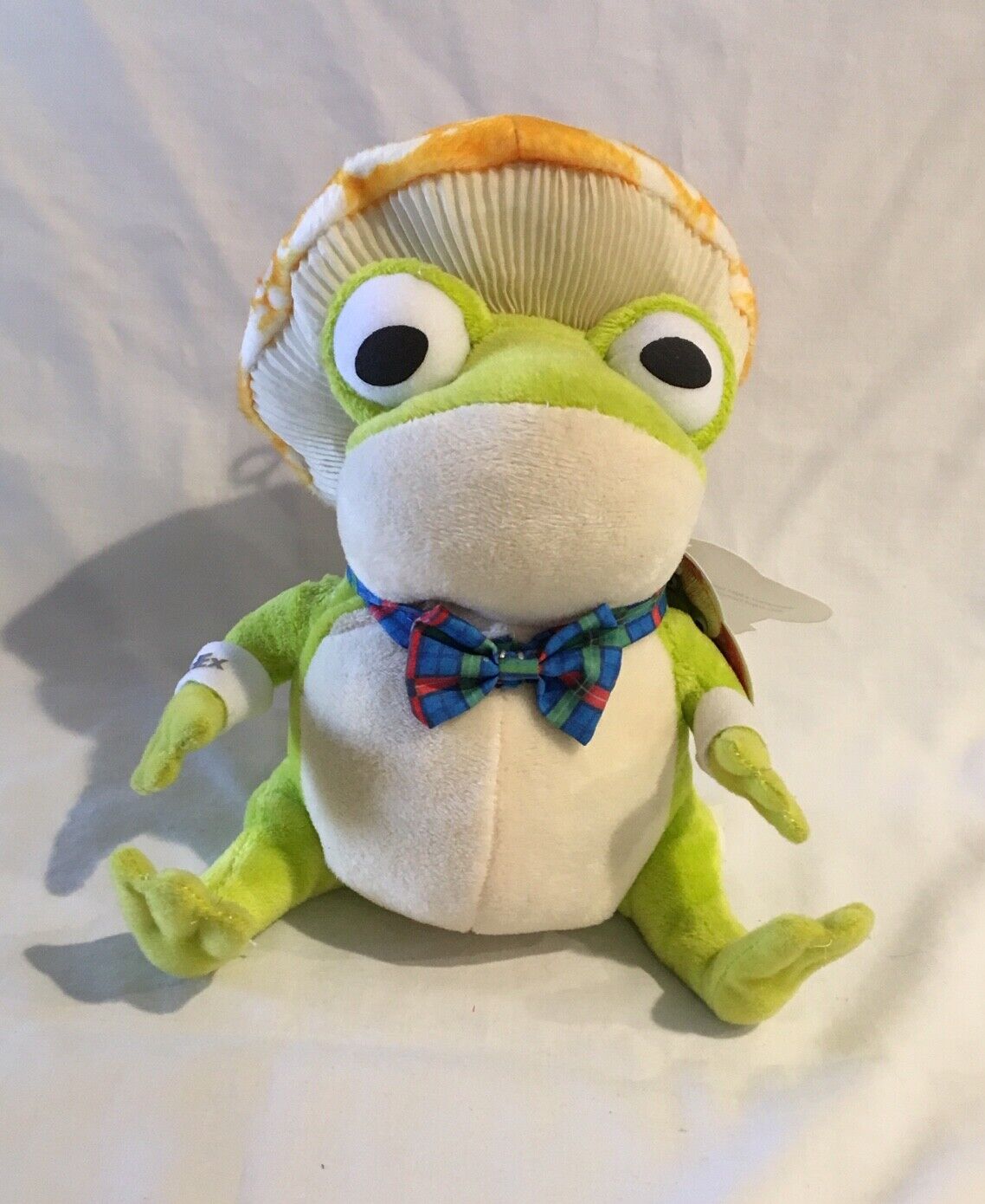Bo FedEx Plush Toy Frog 2012 Enchanted Forest With Hang Tag Mistake on Tag RARE
