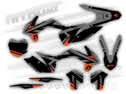 NitroMX Graphic Kit for KTM SX SXF 125 