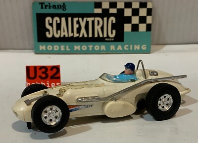 Slot Car Scx Triang scalextric C-79 Offenhauser #1 F Indy Hong Kong Weiß
