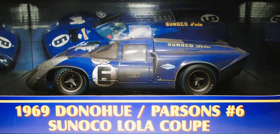 GMP Lola T70 SUNOCO "RARO" FÁBRICA" ACABADO CARRERA"Classic1 18Hot Rod24Sports12Car Foto 3 de 4