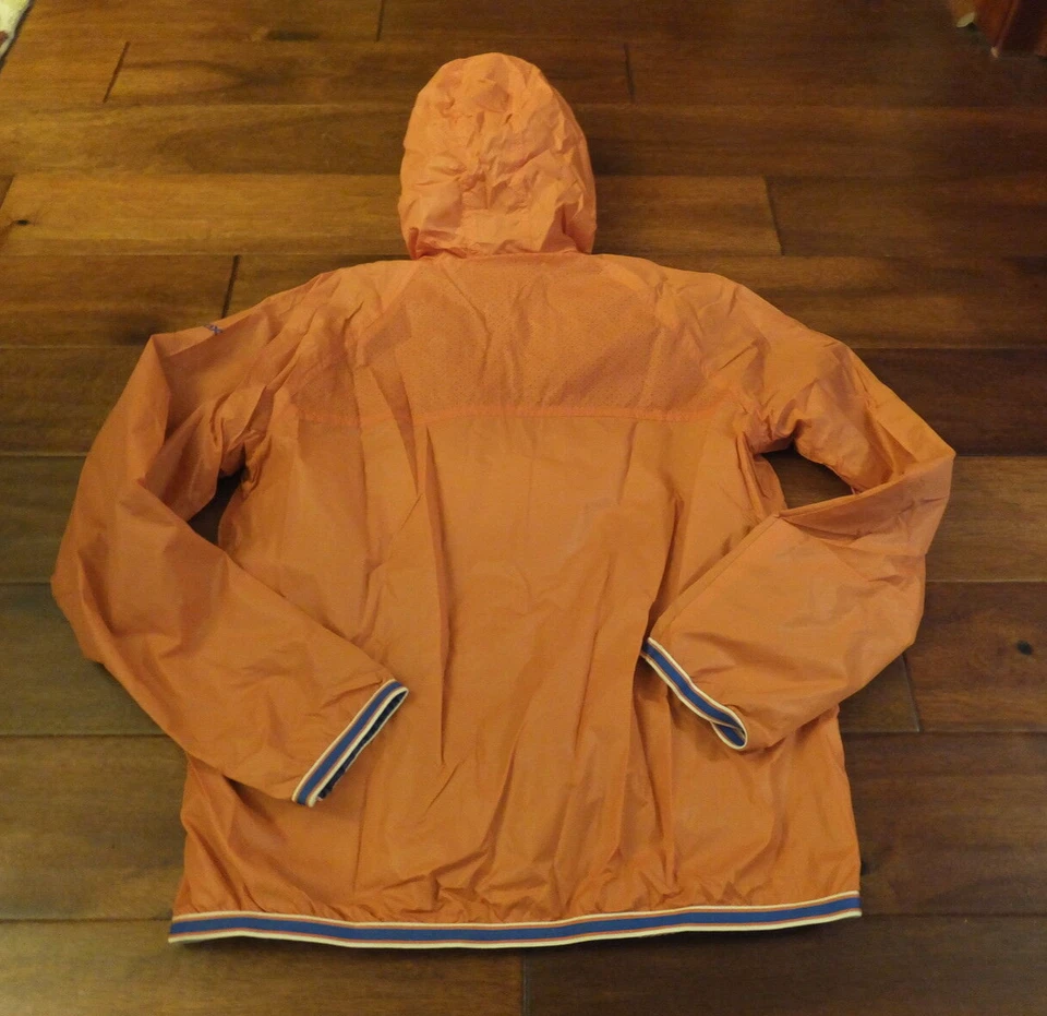 GEOX Jacket Full Zip Front Water Repellent Rain Hood Zip Pocket $95 Youth L 14 - Image 4 of 4