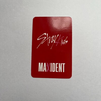 STRAY KIDS Lee Know Official Photo Card Mini Album Maxident