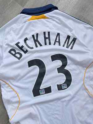 Beckham LA Galaxy 2007 Football Shirt Jersey Adidas | eBay