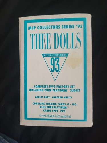 1993 Thee Dolls Factory Sealed Set + PP1- PP5 (105) Cards Total - Picture 3 of 3