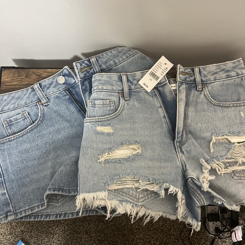 Pacsun Shorts 2er Pack Mädchen Größe 23, Neu mit Etikett