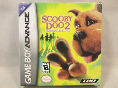 Scooby Doo 2 Monsters Unleashed (Game Boy Advance | GBA) Authentic BOX ONLY  | eBay