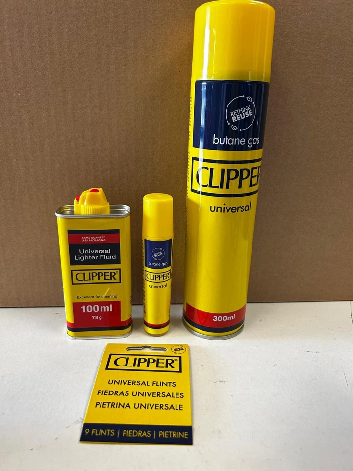 Genuine Clipper Butane Gas Lighter Refill High-Quality Universal Fuel Fluid - Image 3 of 4