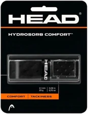 Hydrosorb Comfort Tennis Racket Grip - Tacky Racquet Handle Grip Tape - White