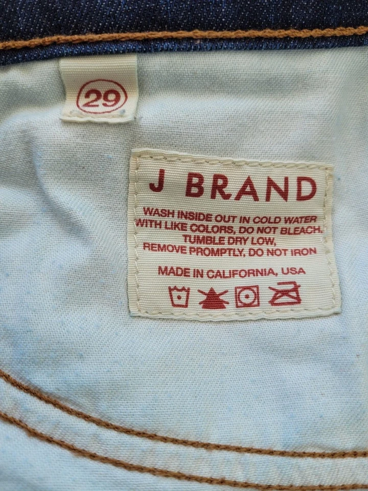 J Brand Monaco Jean шорты женщин размер 29 манжеты джинсовой ткани синий  - Изображение 4 из 4