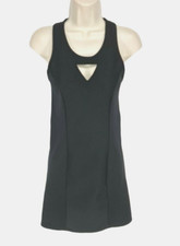 G by Guess Womens Sheath Knee Length Dress Size S Black Crew Neck Sleeveless