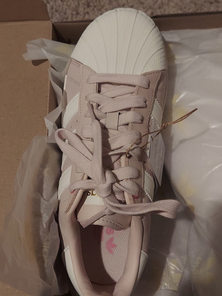 Adidas Originals Superstar XLG Sneaker Womens Ivory Pink