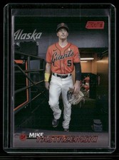 Mike Yastrzemski 2023 Stadium Club Red Foil San Francisco Giants #156