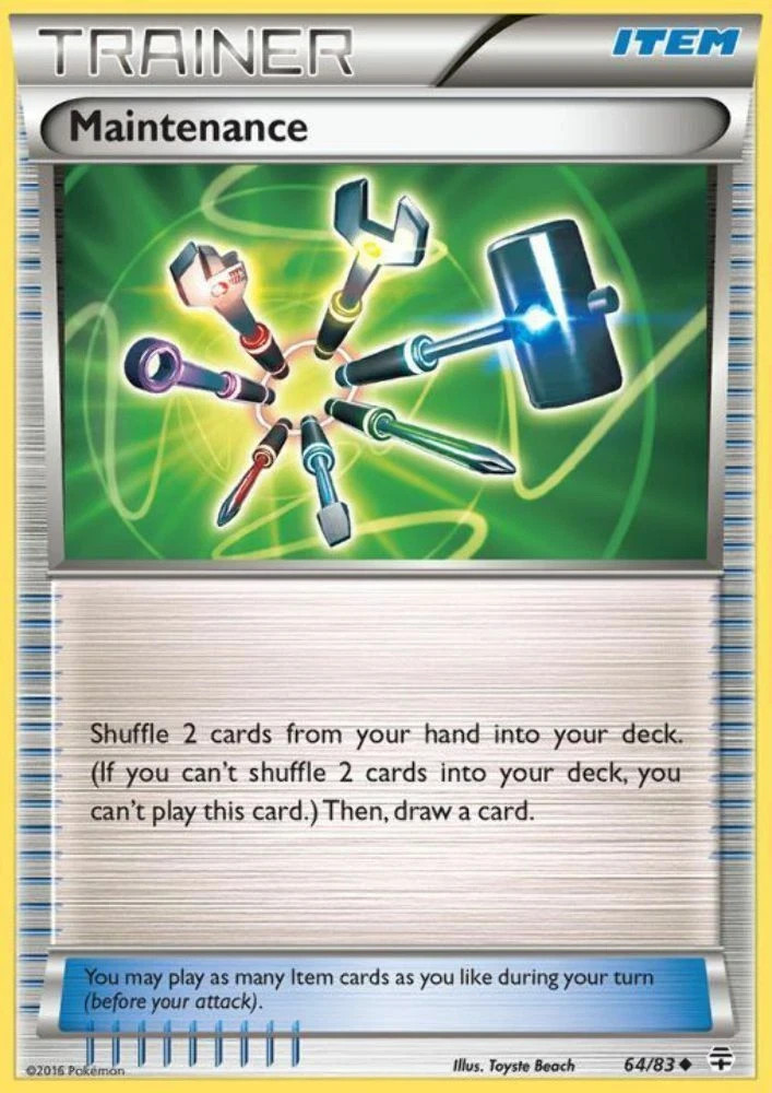 Maintenance - Uncommon - Pokemon TCG - Generations - 64/83