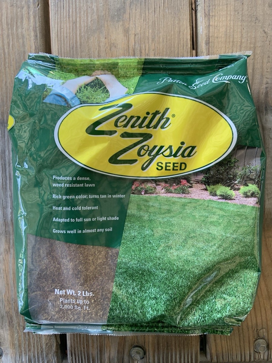 Zenith Zoysia Grass Seed – 2 Lb Bag! Great For Lush Lawn Growth