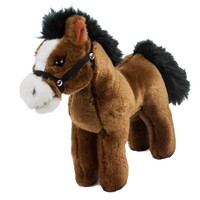 Pferd Rob Dunkelbraun 24 Cm Kuscheltier Pony PlüSchpferd Stofftier
