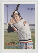 2006 Topps Rookie of the Week Card Shop Promotion Brooks Robinson #9 HOF 0d2. rookie card picture