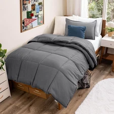 Comforter Set - Twin Extra Long Size - Ultra-Soft - Goose down Alternative - Pre
