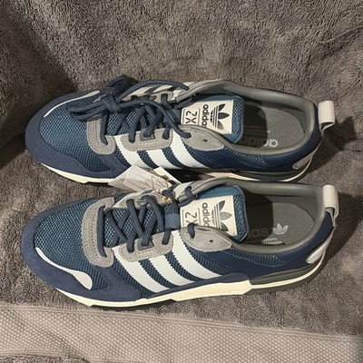 adidas ZX 700 HD Crew Navy Grey Men's Low Top Mesh Athletic Sneakers H01850 8.5 