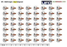 UFO SHADO Insignia Decals/Stickers