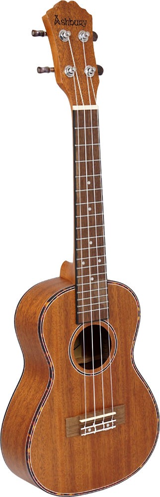 Ashbury AU-85CM CONCERT UKULELE, Mahogany top, back & sides. Matt finish.
