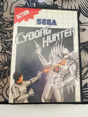 Sega Master System - Cyborg Hunter CiB Schöner Zustand