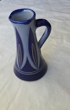 Steinzeug Krug Handarbeit mit Salzglasur von Z&ouml;ller H: ca. 15,5 cm