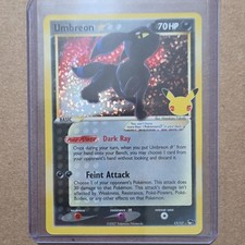 Pokémon Umbreon Star 17/17 Celebrations Classic Collection Holo 70 HP