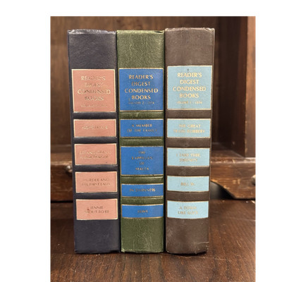 Reader's Digest Association Condensed Books Hardcover Illustrated 1974, 1976, 1 
